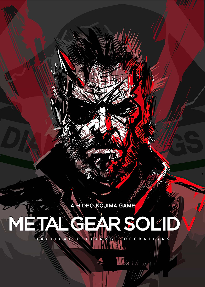 Metal Gear Solid V: Tactical Espionage' Poster, picture, metal
