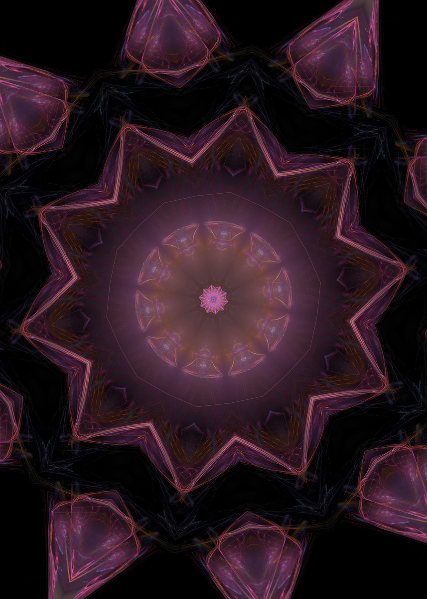 'Translucent Star' Poster, picture, metal print, paint by SoleiaFlur ...