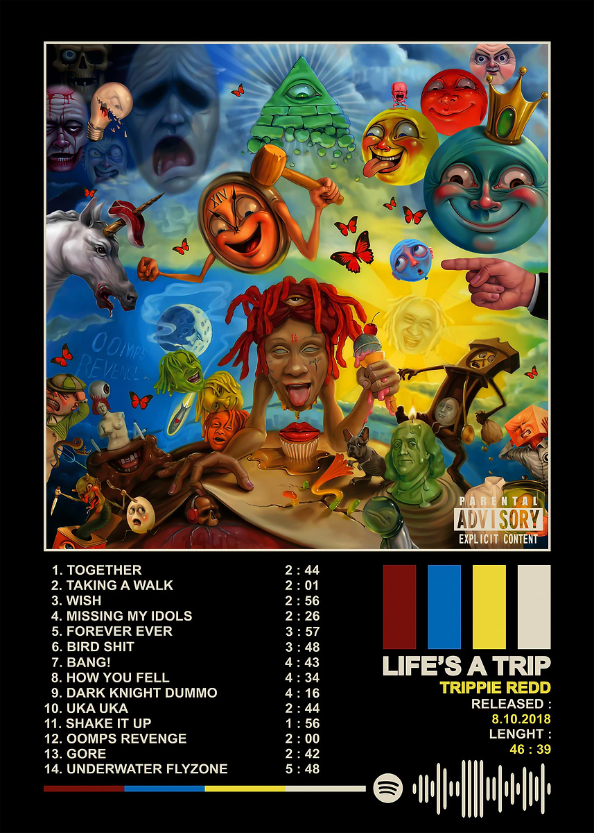 Trippie Redd アルバムコレクション CD Trippie Redd - A Love Letter To You 3 - Amazon.com Music