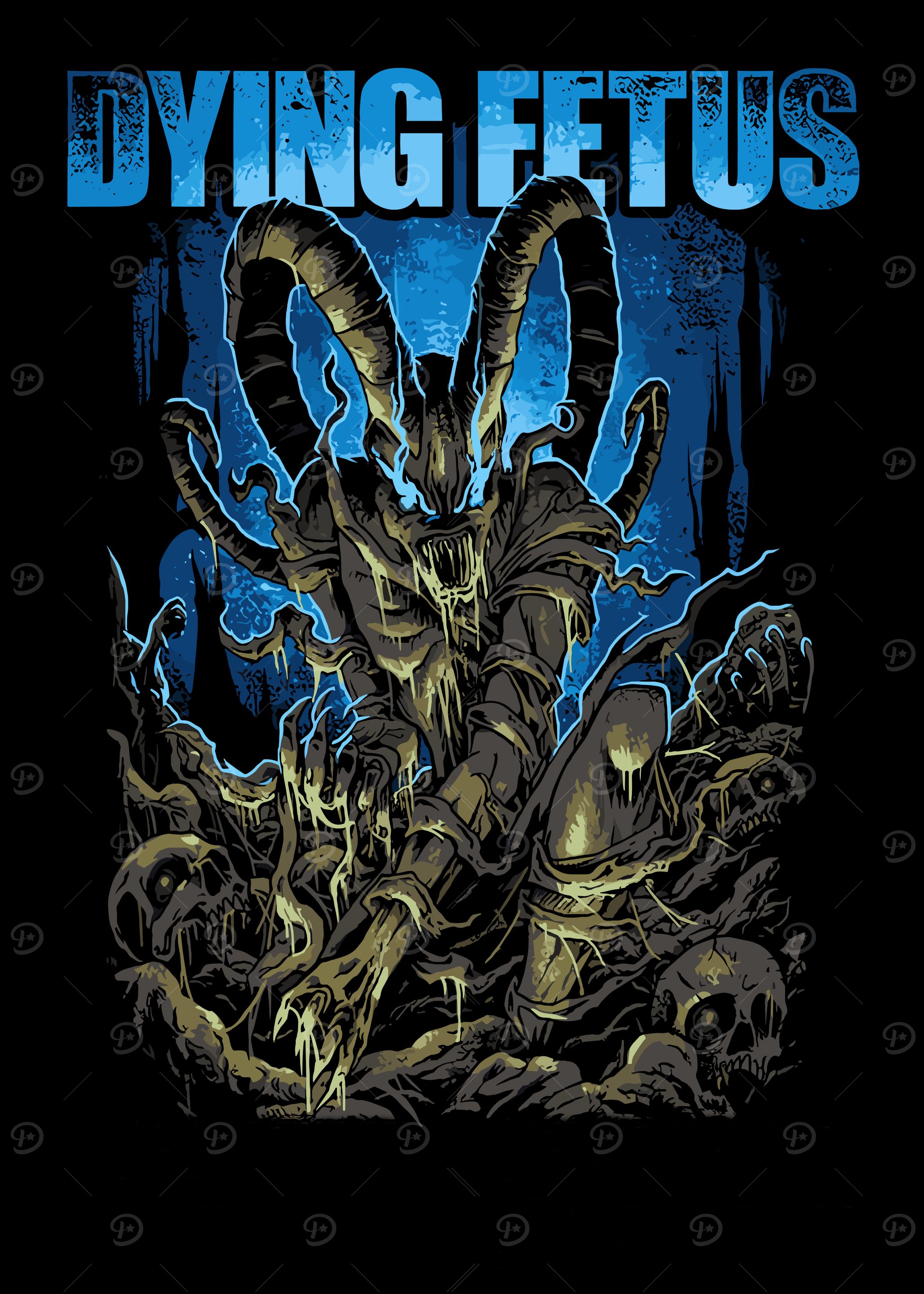 Dying Fetus Album Art' Poster, picture, metal print, paint by