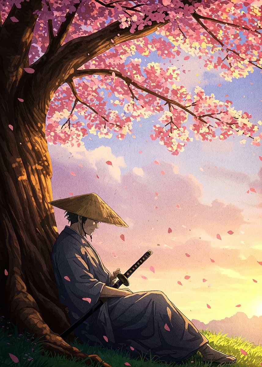 CHERRY BLOSSOMS Ichiro Tsuruta タペストリー 36146a21-65c3-4d28-af7a-