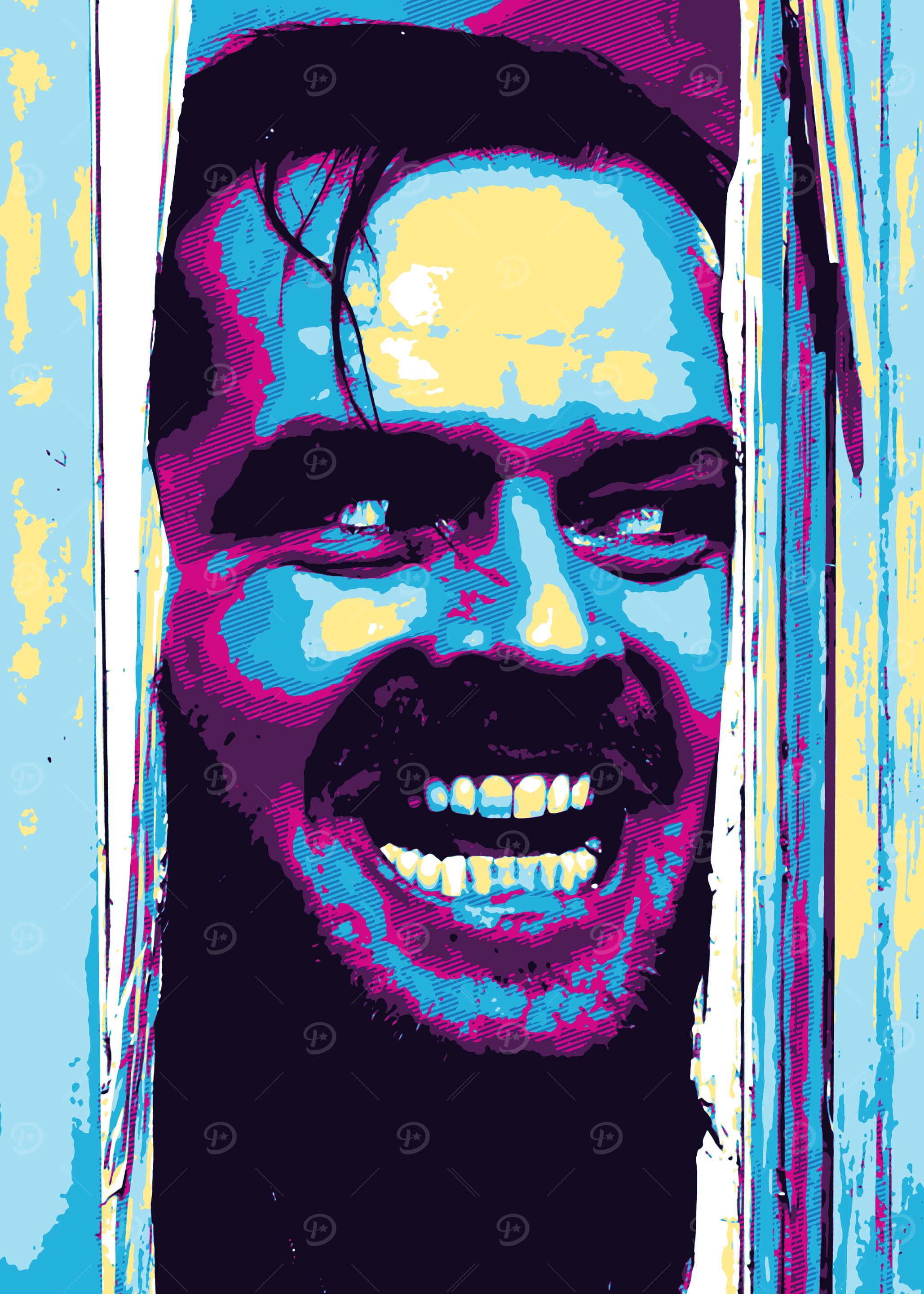 The Shining: Jack Torrance Pop Art' Poster, picture, metal print