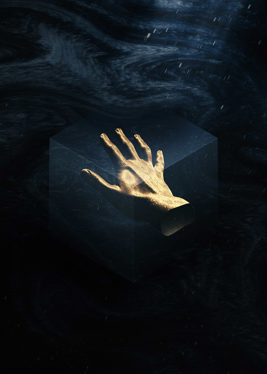 'The Gilded Hand' Poster, picture, metal print, paint by Odimgraphix ...