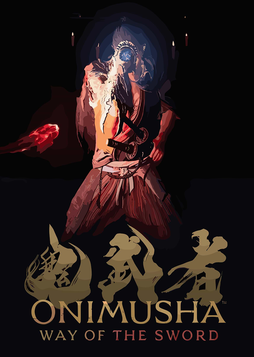 Onimusha: Way of the Sword Artwork Poster, Picture & Metal Print