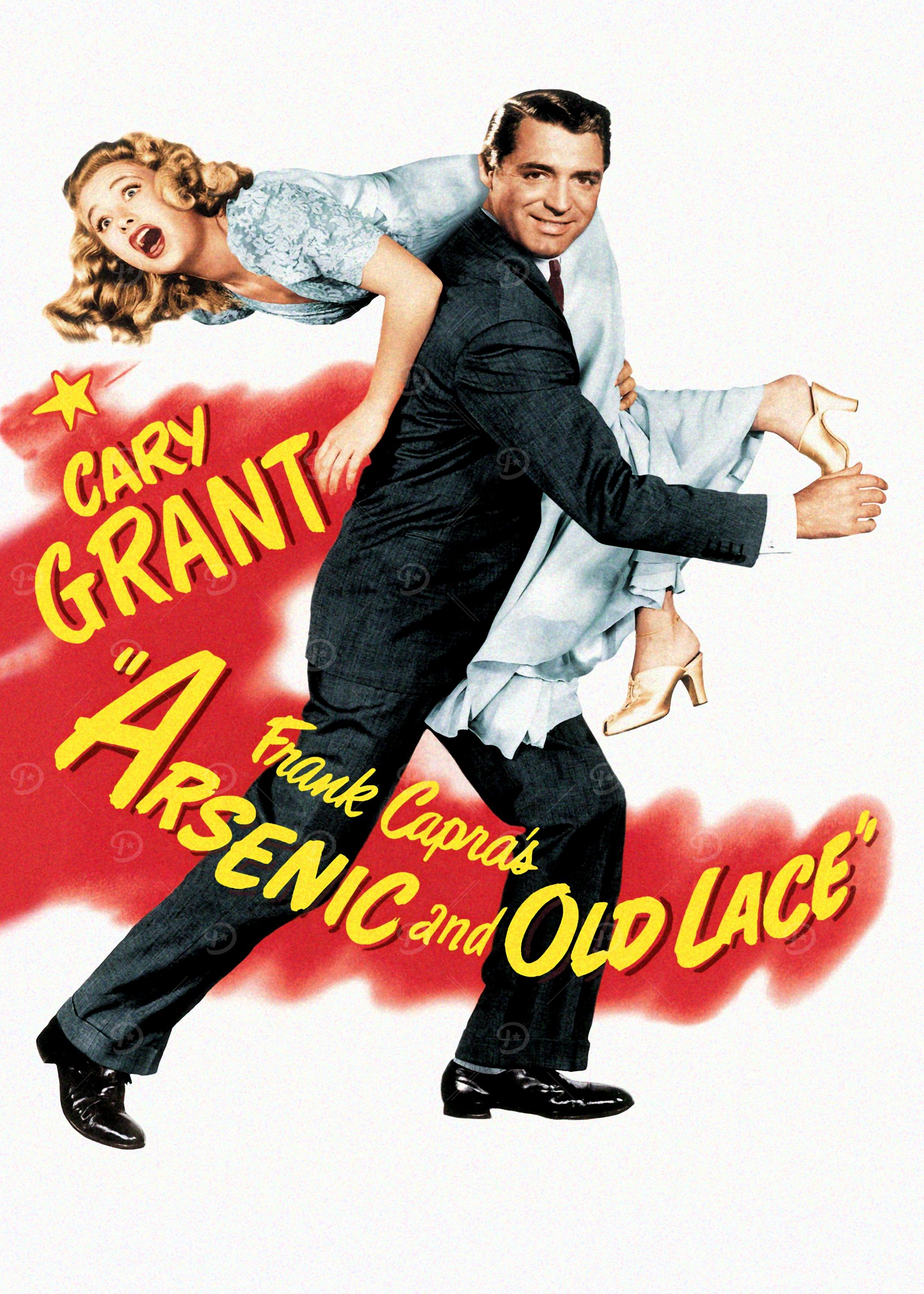 'Arsenic and Old Lace Movie' Poster, picture, metal print, paint by ...