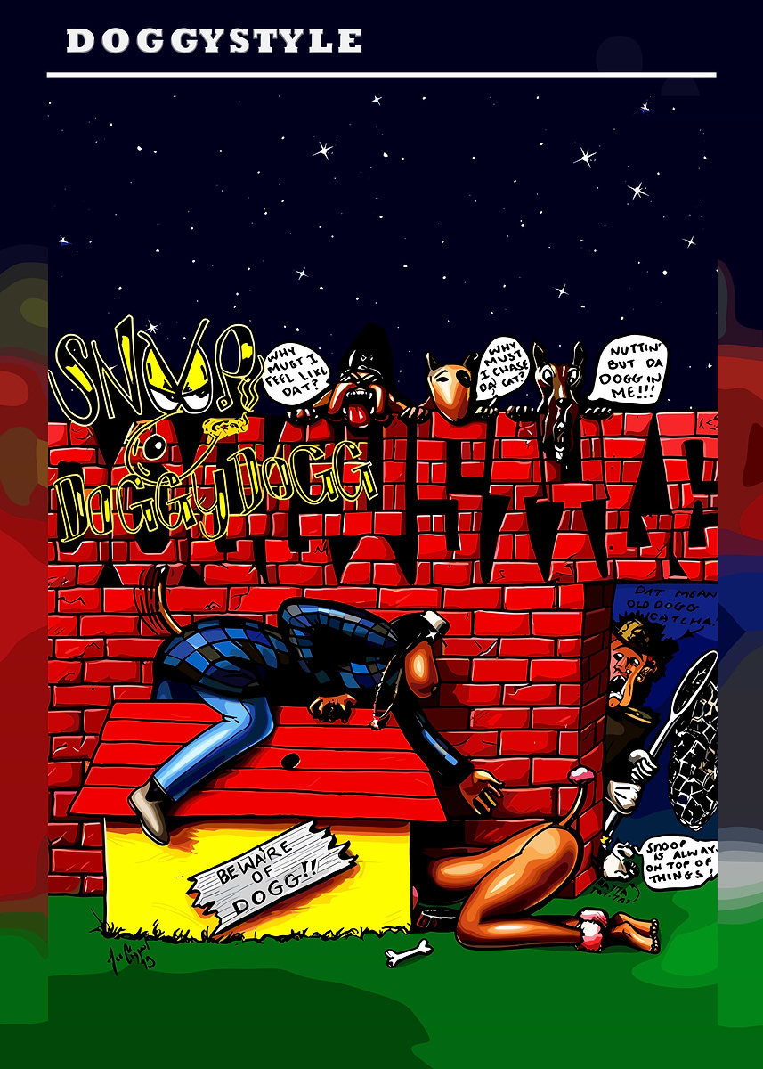 コレクション APPLEBUM Doggy Style Giclee Print コレクション APPLEBUM Doggy Style Giclee Print コレクション