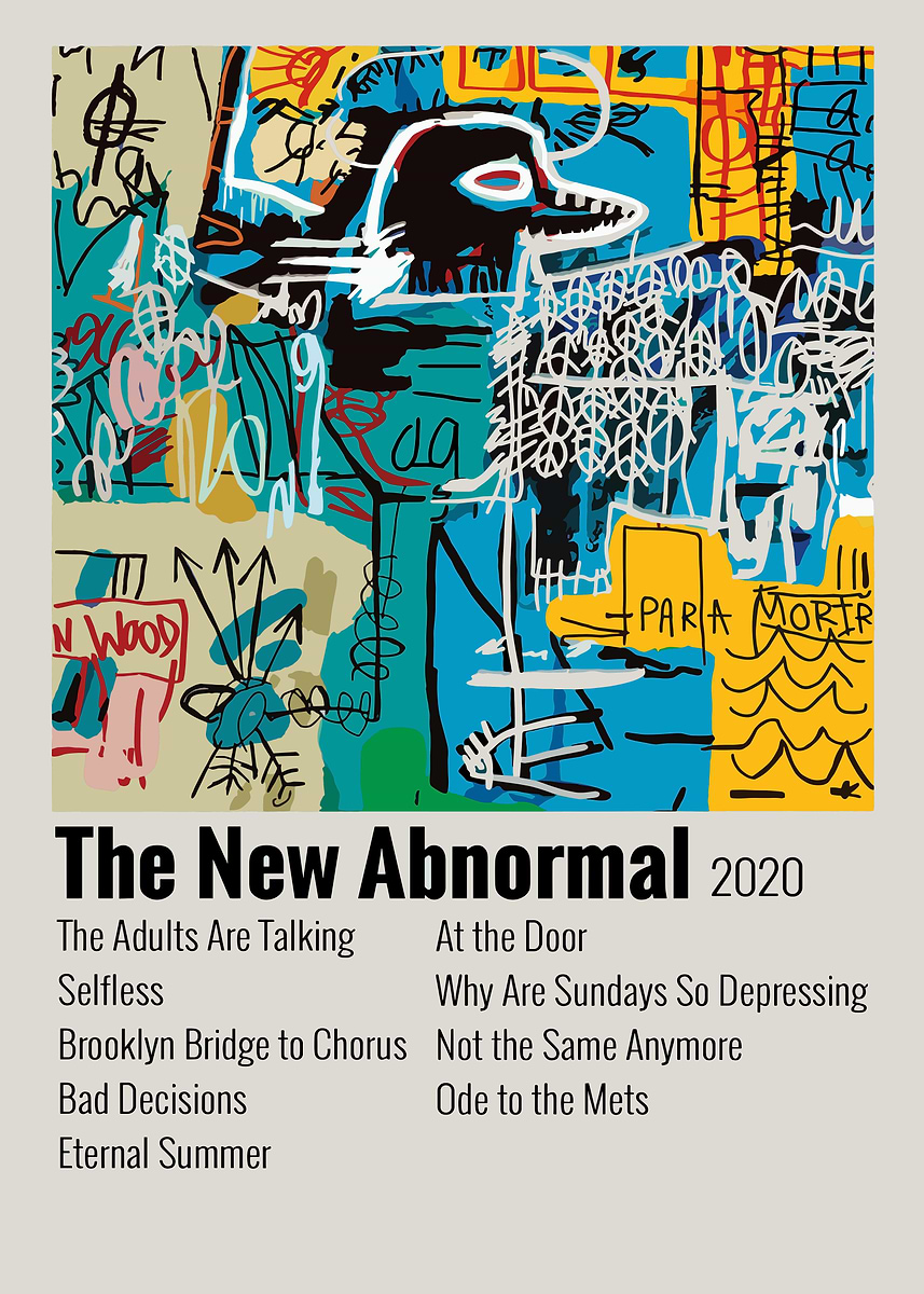 The Strokes The New Abnormal Album' Poster, picture, metal print