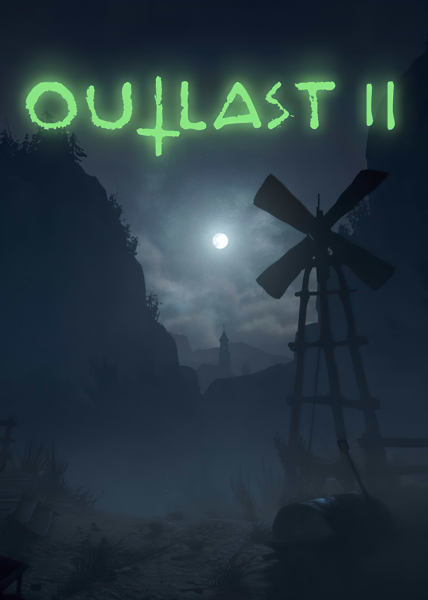 'Outlast II Game Cover Art' Poster, picture, metal print, paint by nduk ...