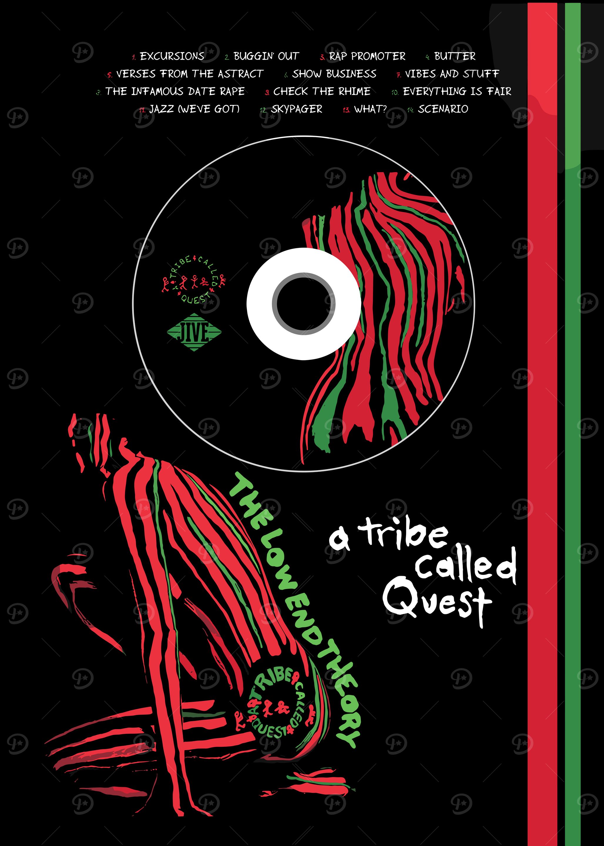 A Tribe Called Quest Album Cover' Poster, picture, metal print