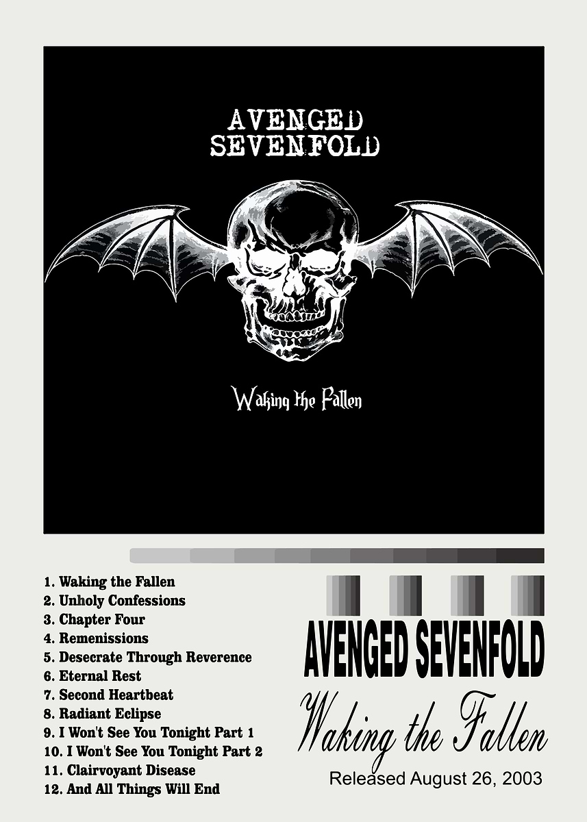 Avenged Sevenfold - Waking the Fallen' Poster, picture, metal