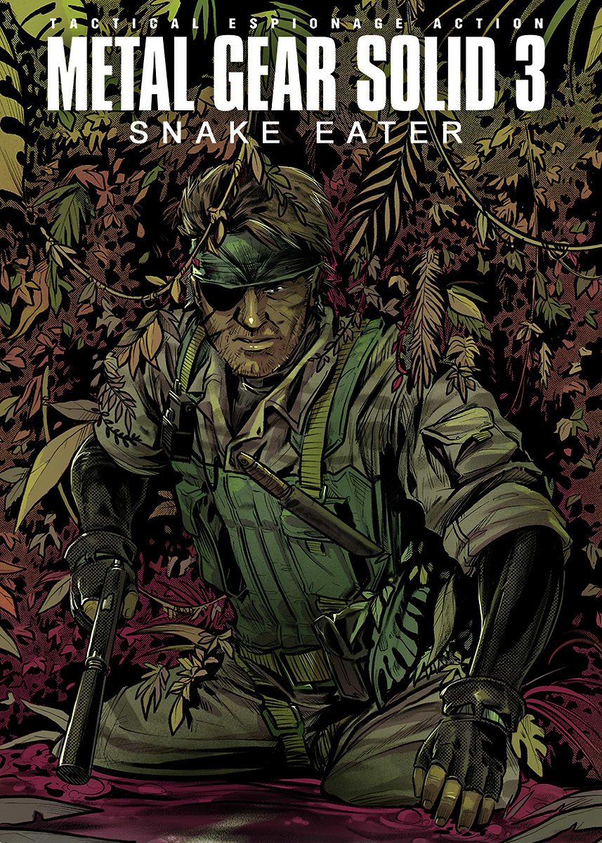 Metal Gear Solid 3 Snake Eater' Poster, picture, metal print