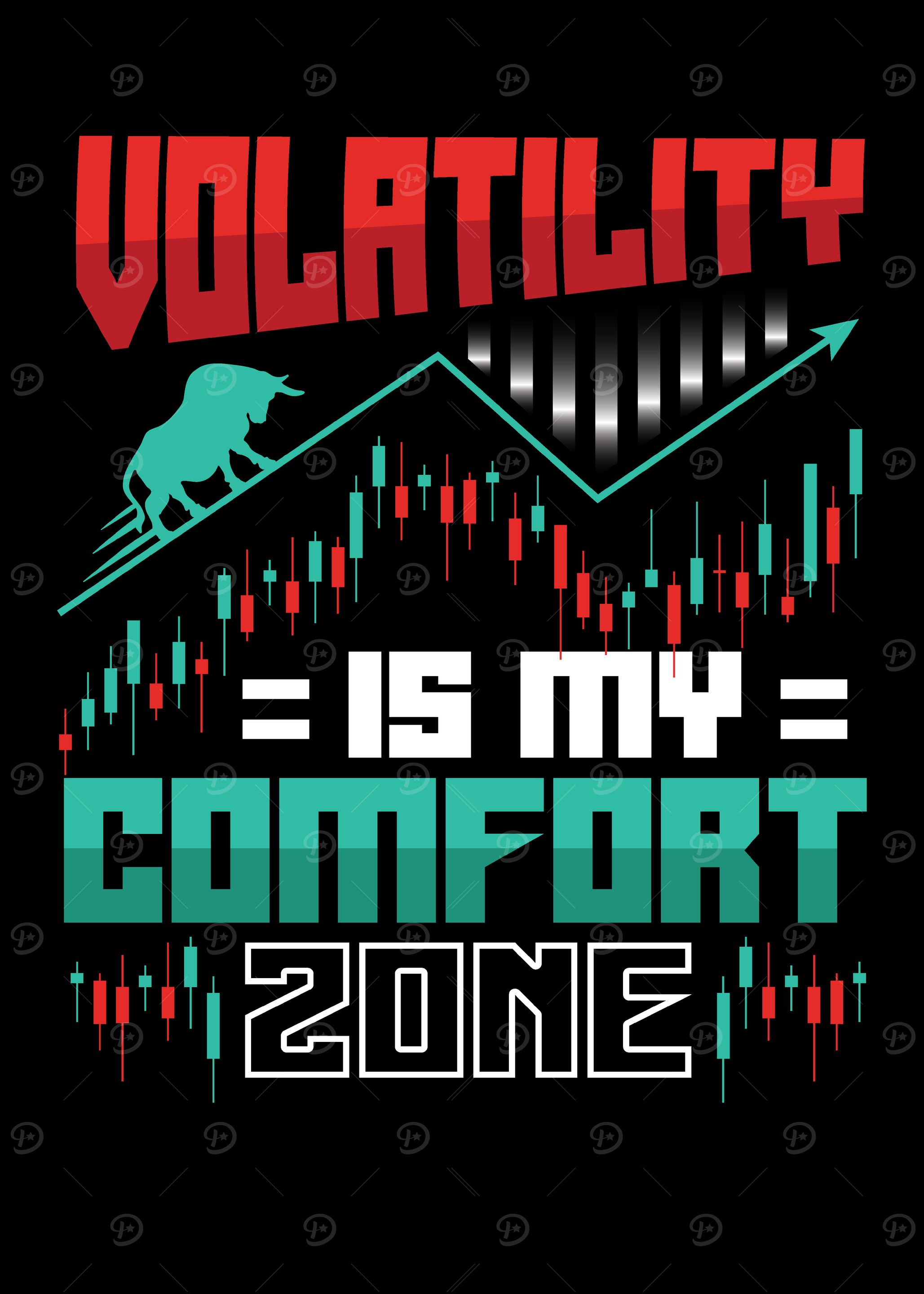 'Stock Market Volatility Trader Daytrading Stock Trading' Poster ...