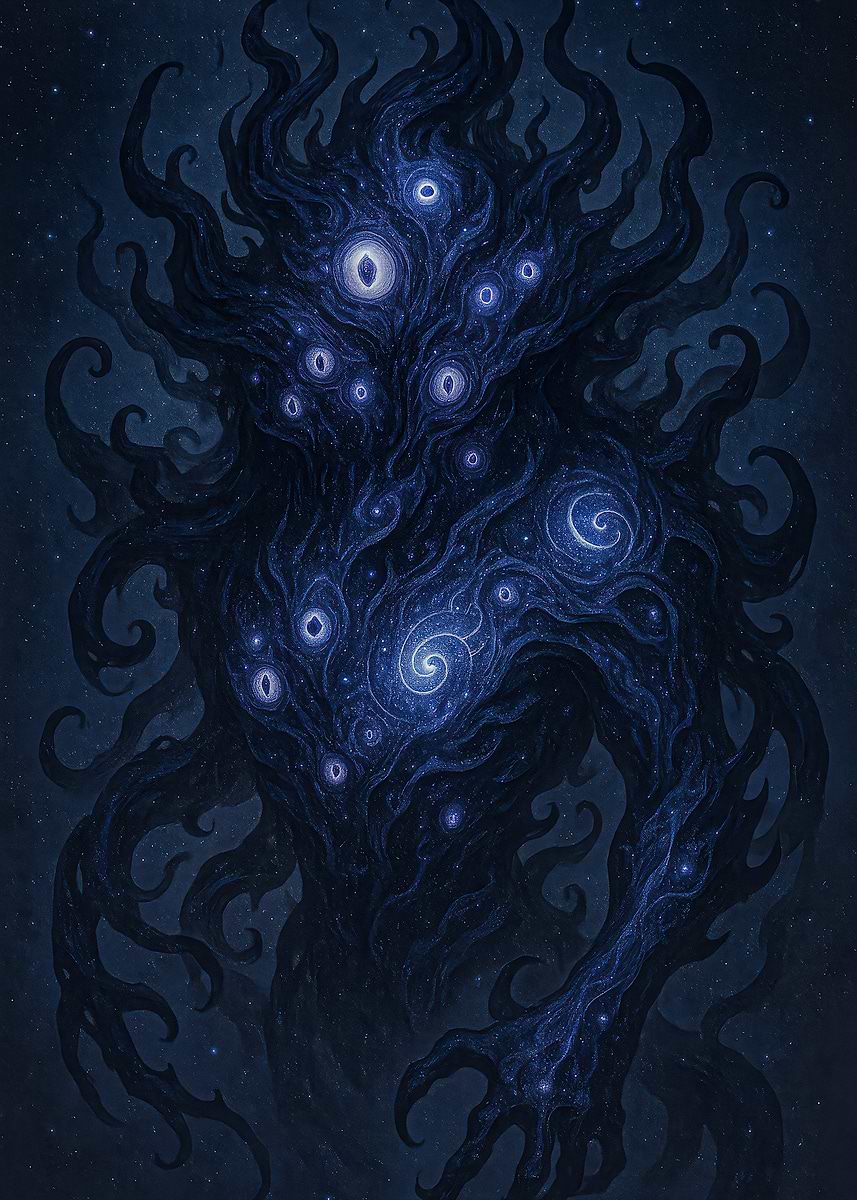 'Cosmic Horror Entity' Poster, picture, metal print, paint by Plate ...