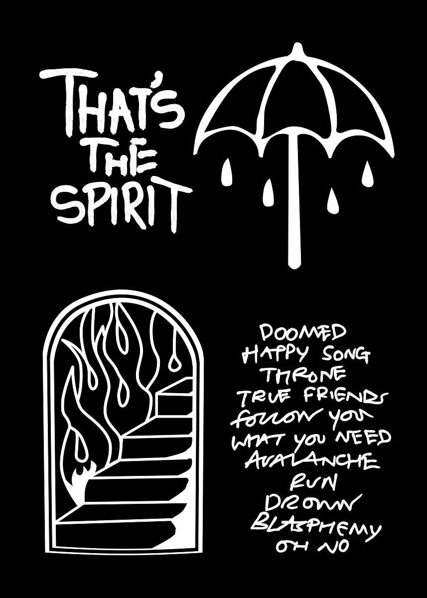 Bring Me The Horizon Album Art' Poster, picture, metal print