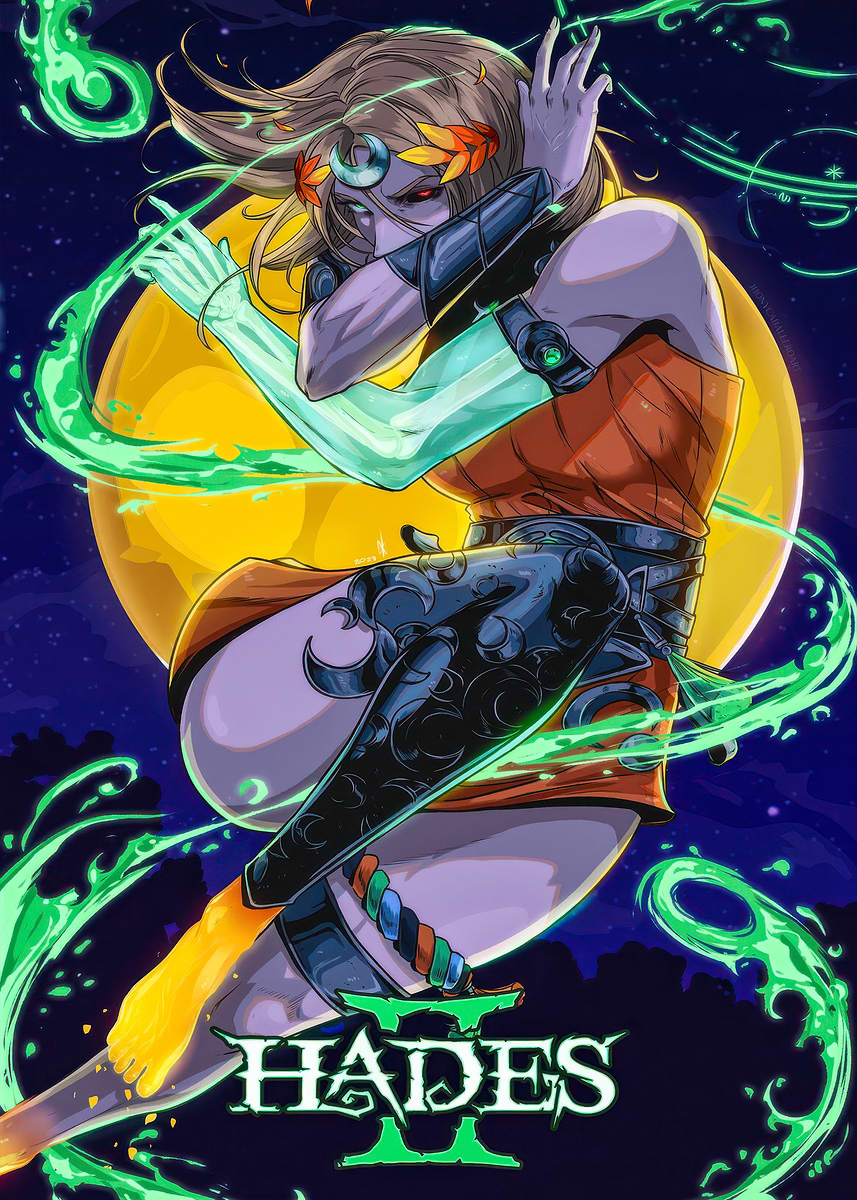 'Hades II Character Art' Poster, picture, metal print, paint by sumber ...