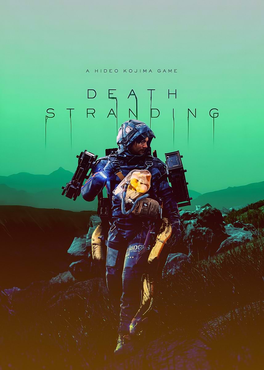 Death Stranding ' Poster, picture, metal print, paint by LANG LANG
