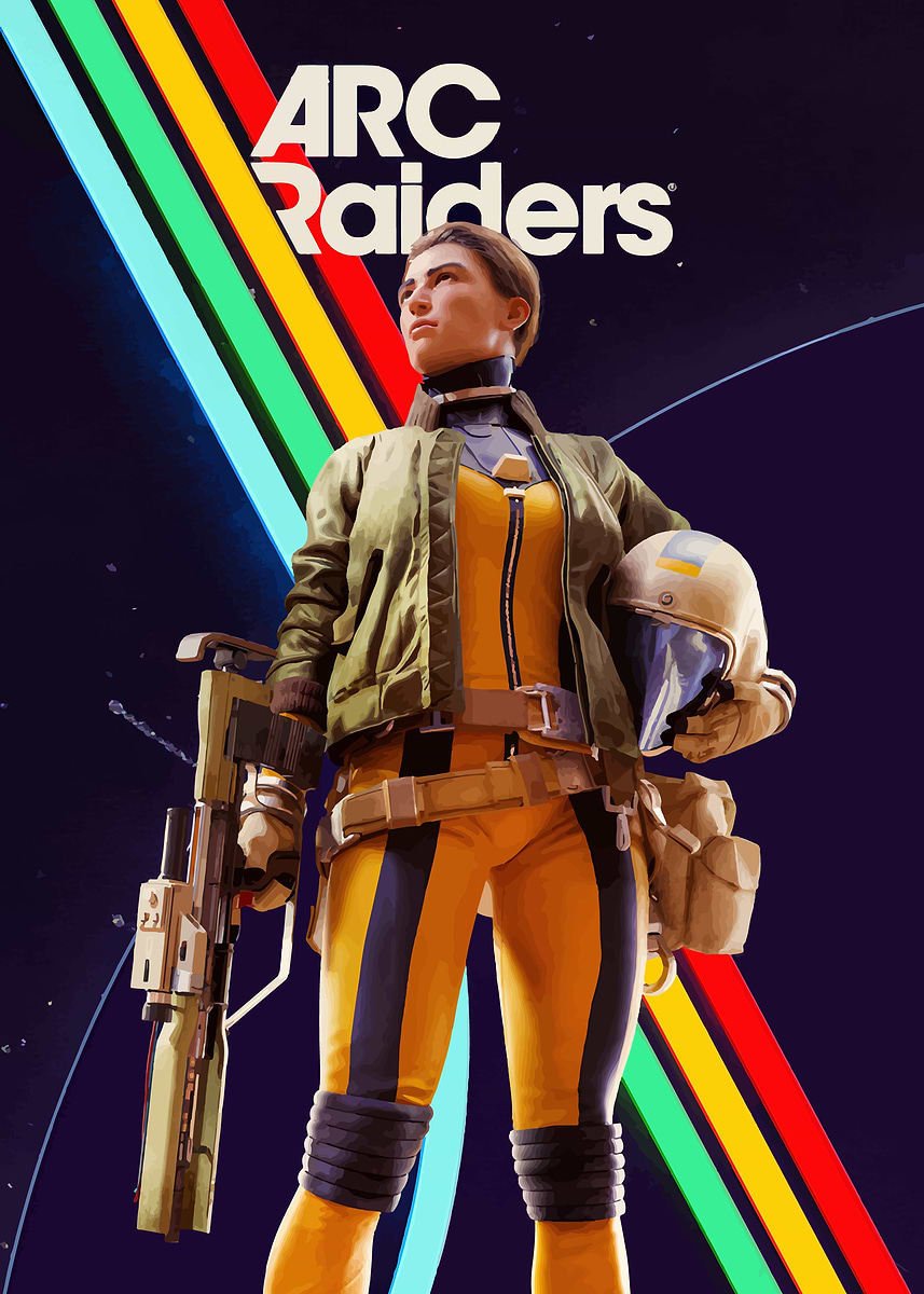 'ARC Raiders Game Character' Poster, picture, metal print, paint by ...