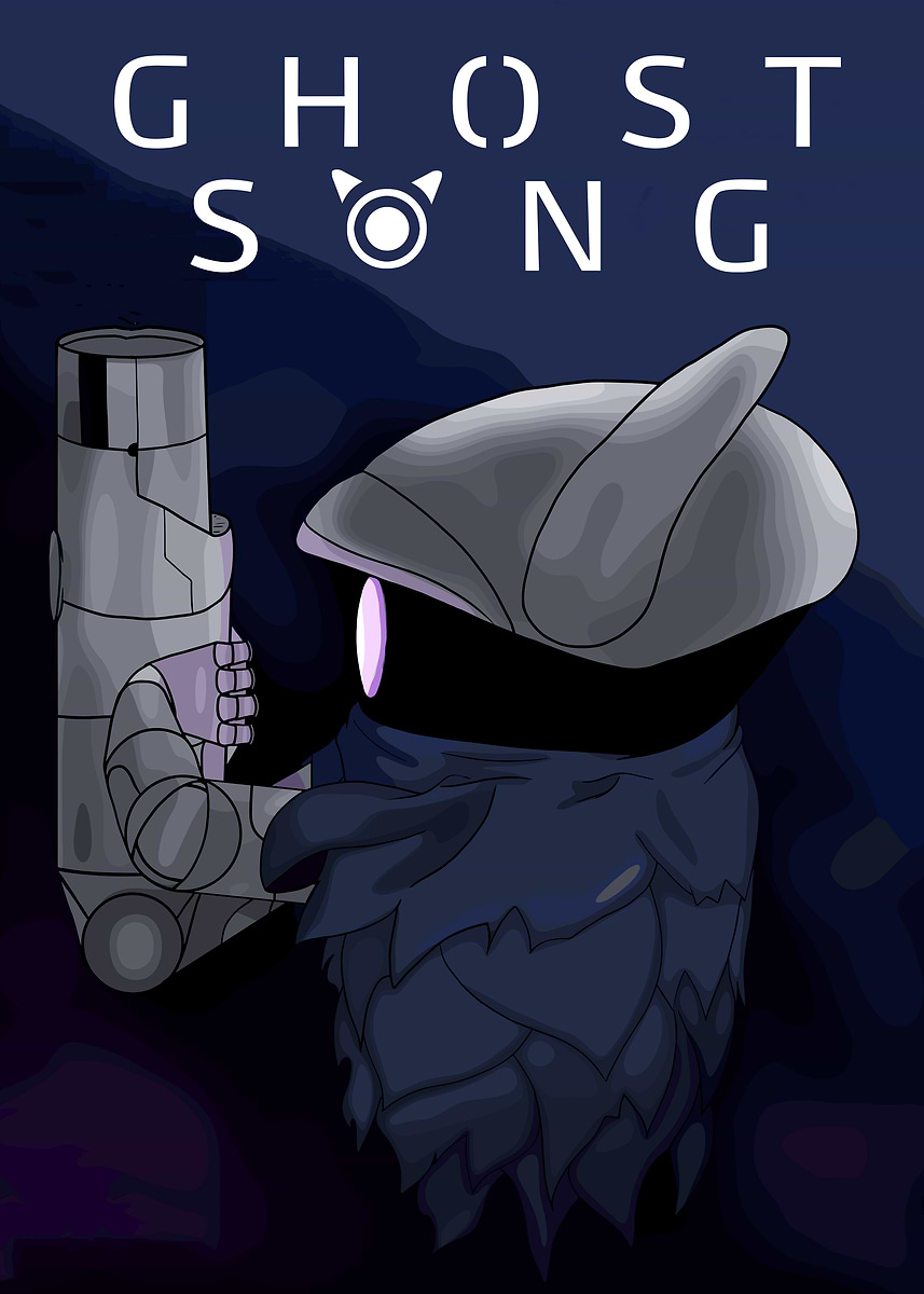 'Ghost Song Game Illustration' Poster, picture, metal print, paint by ...