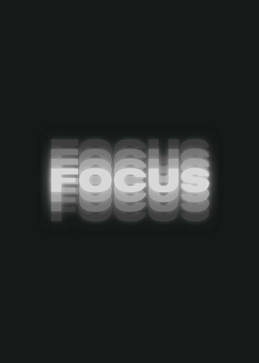 Focus ' Poster, picture, metal print, paint by AMINBHN | Displate