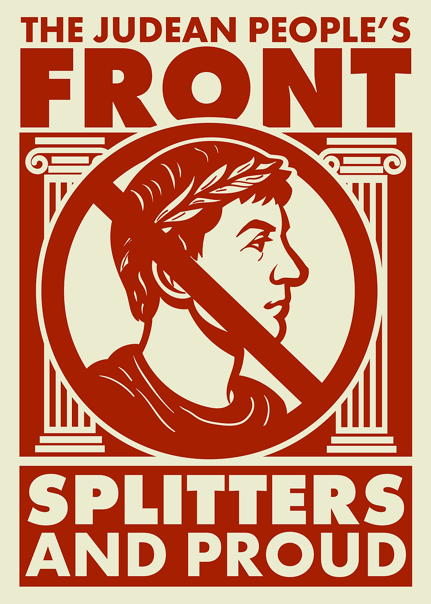 Metacortex Artist 'The Judean People's Front - Splitters and Proud' Poster, picture ...