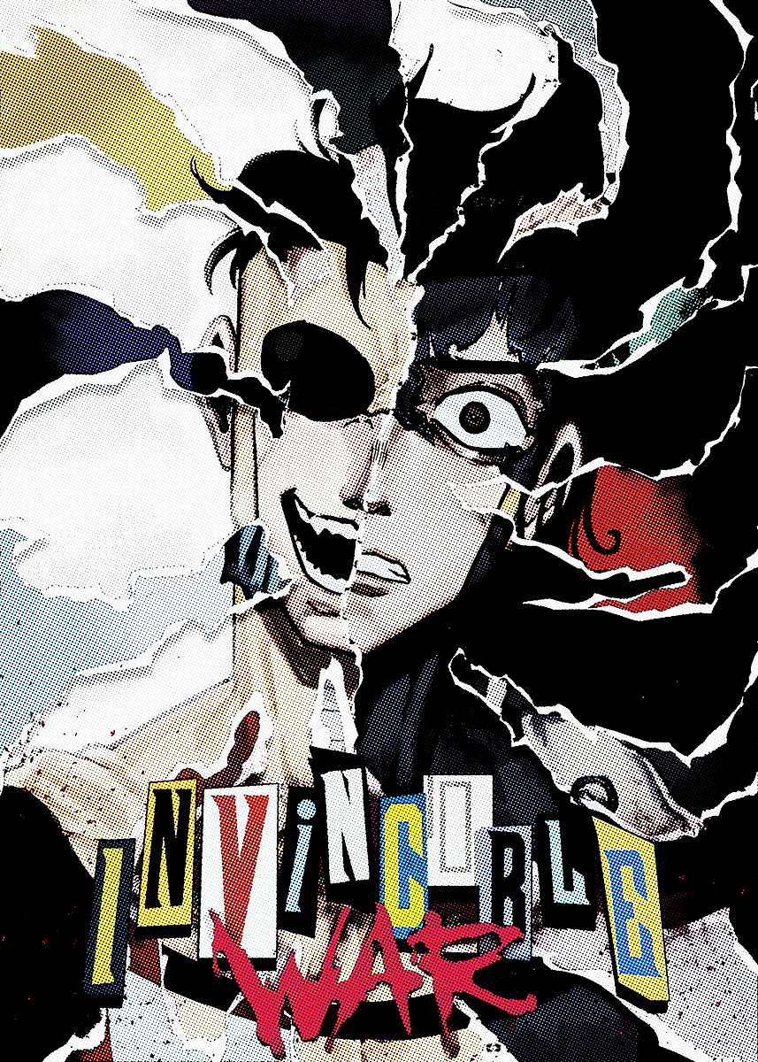'Invincible War Comic Book Cover' Poster, picture, metal print, paint ...