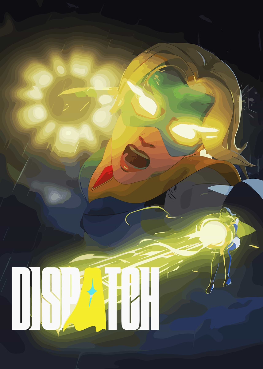 'Dispatch Game Cover Art' Poster, picture, metal print, paint by Rabu ...