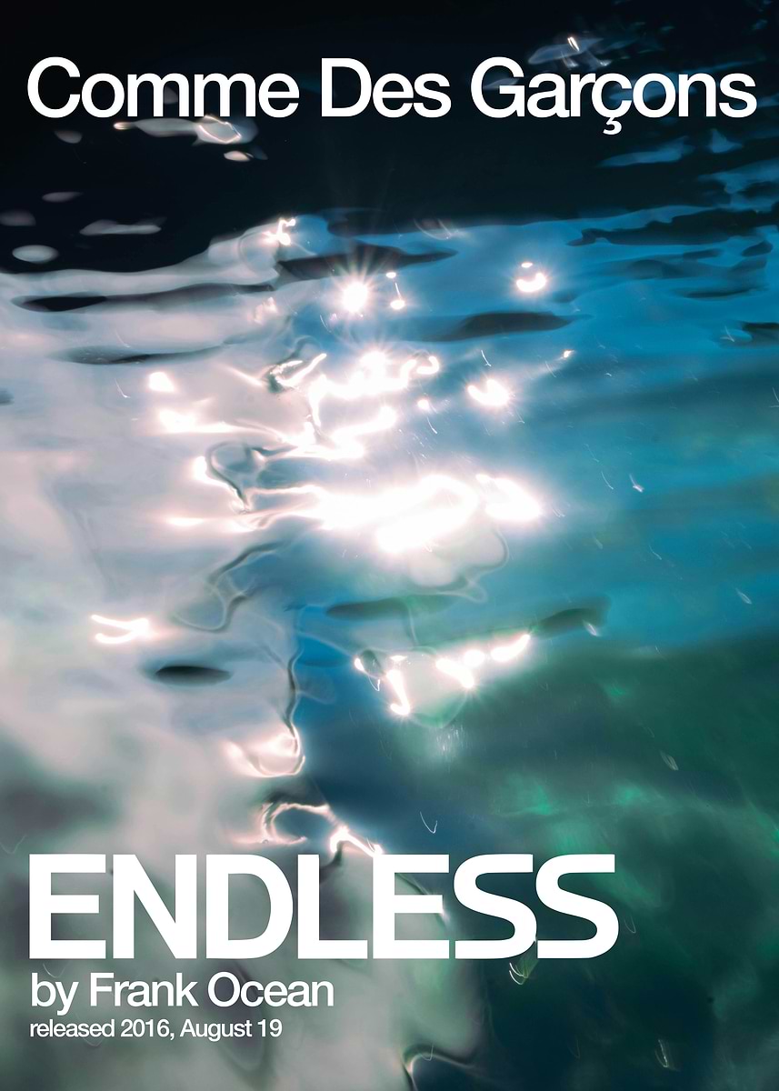 'Endless by Frank Ocean Album Cover' Poster, picture, metal print ...