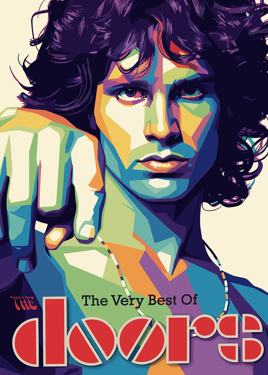 The Doors - The Very Best Of Poster, Picture & Metal Print – Rock