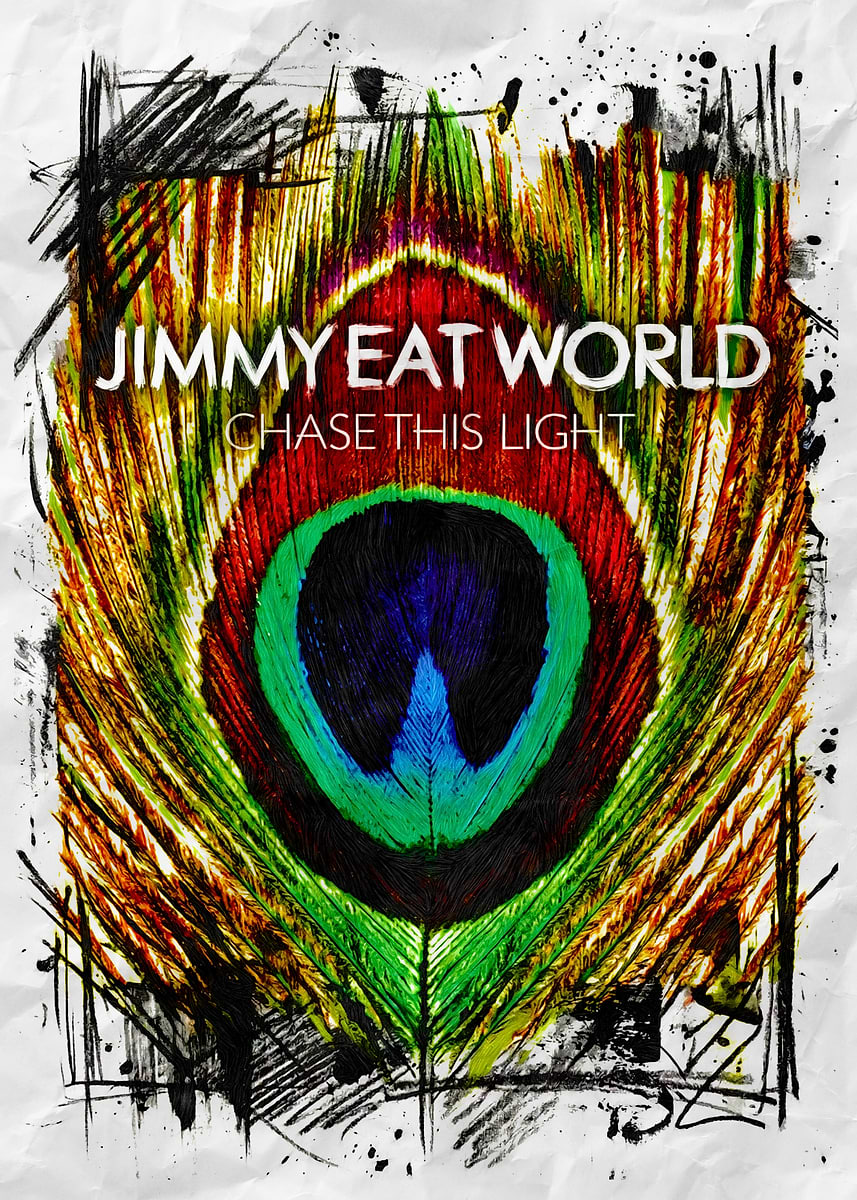 Jimmy Eat World - Chase This Light' Poster, picture, metal print