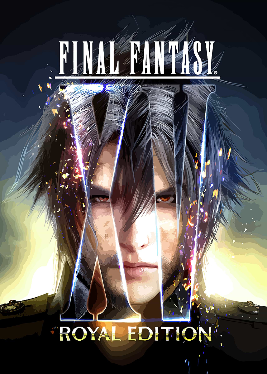 Final Fantasy XV Royal Edition Cover' Poster, picture, metal print