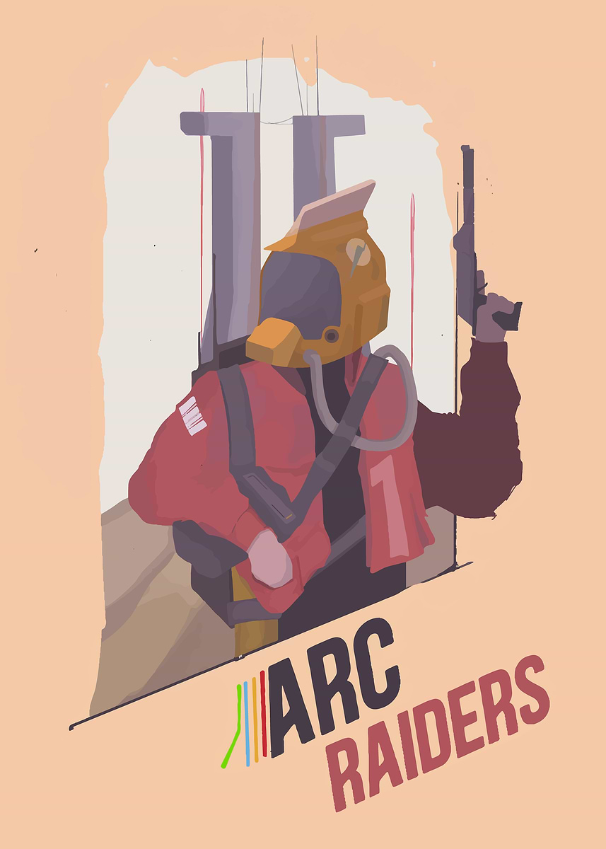'Arc Raiders Character' Poster, picture, metal print, paint by Silly ...