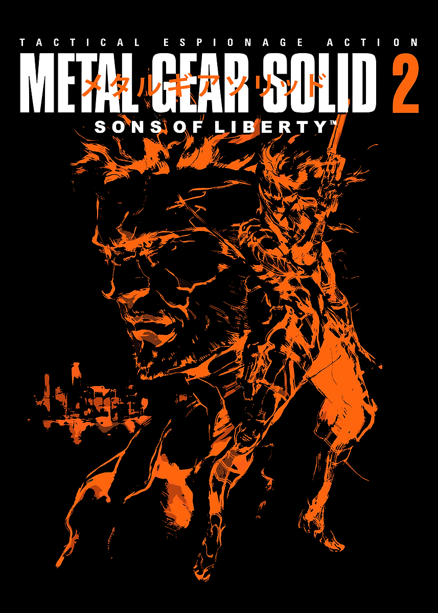 Metal Gear Solid 2: Sons of Liberty' Poster, picture, metal print