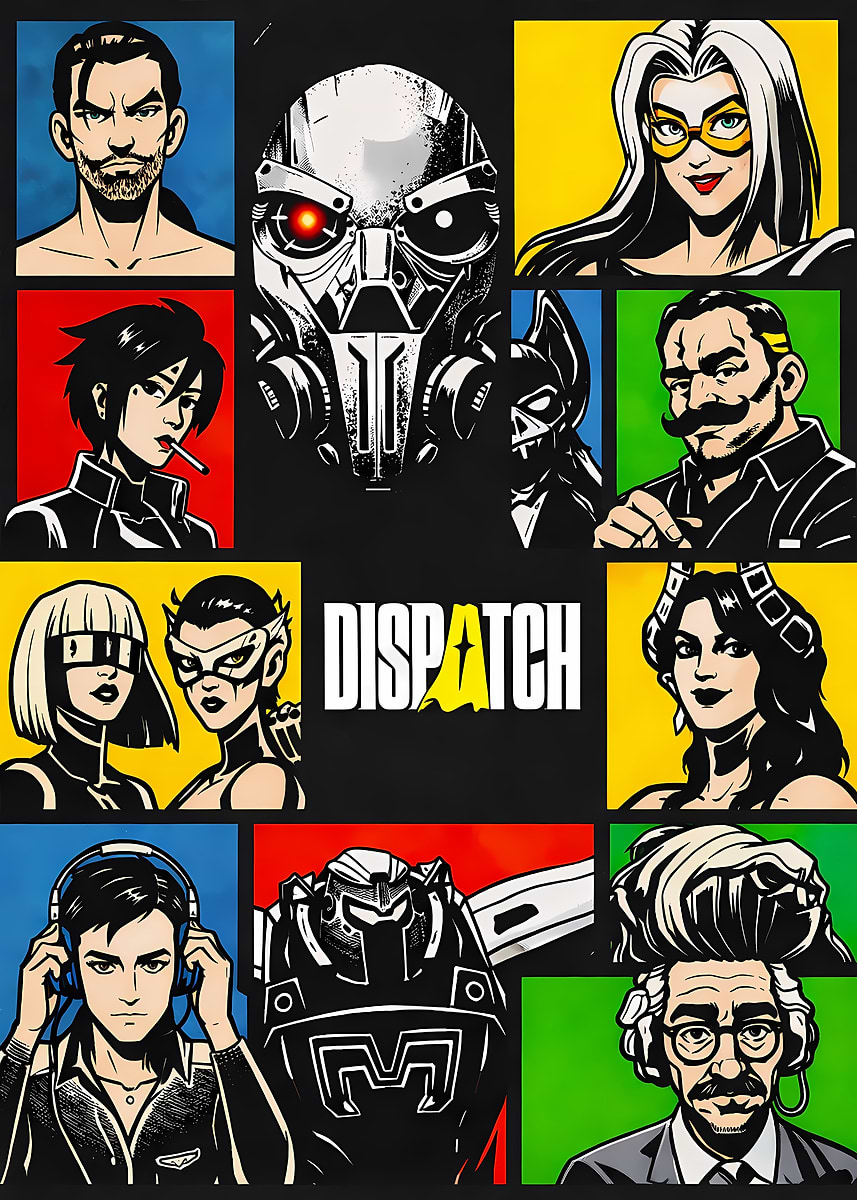 'Dispatch Game Cover Art' Poster, picture, metal print, paint by Gober ...