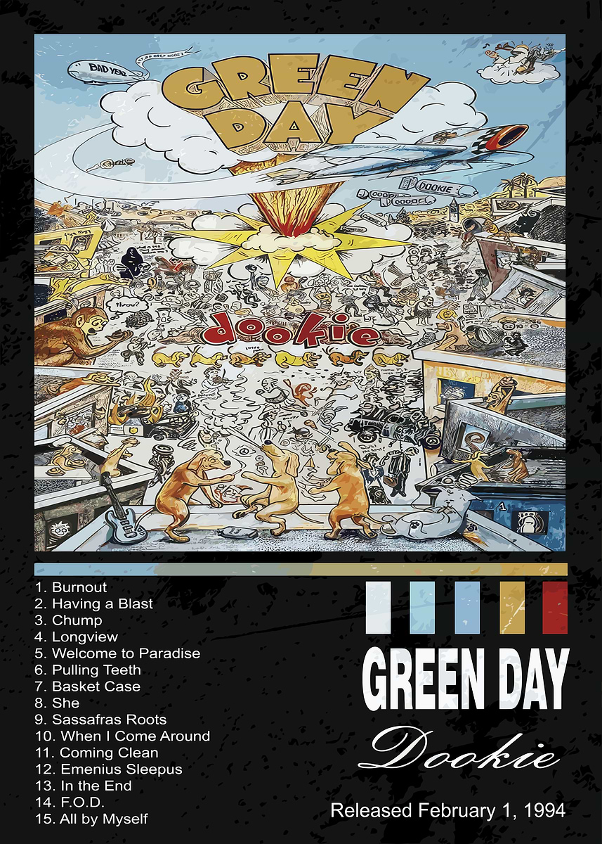 鬼*ん様 希少 レア KOZIK GREEN DAY ポスター AUCTION - Green Day - Frank Kozik Signed - 1994 Silkscreen Poster