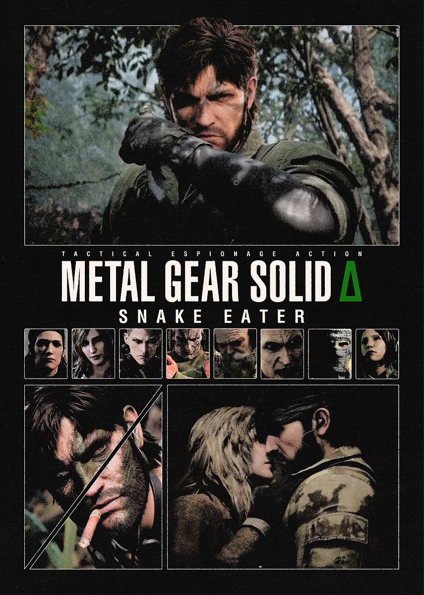 Metal Gear Solid Delta: Snake Eater Poster' Poster, picture, metal
