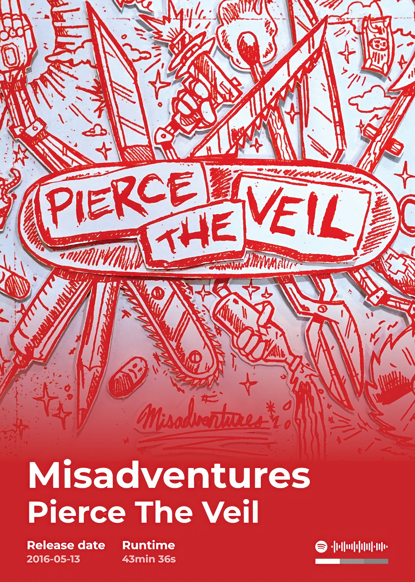 Pierce The Veil Misadventures 日本盤 Pierce The Veil