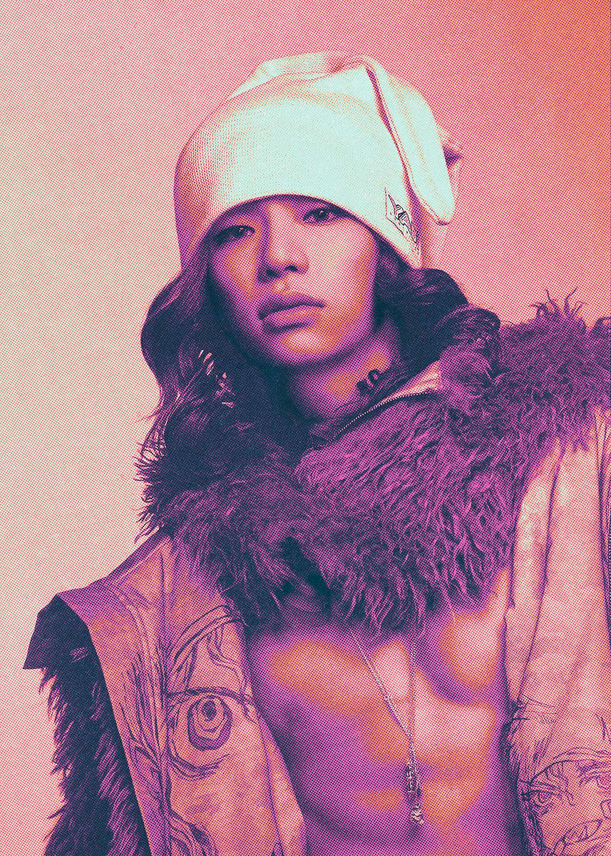 Tarrzan ALLDAY PROJECT' Poster, picture, metal print, paint by