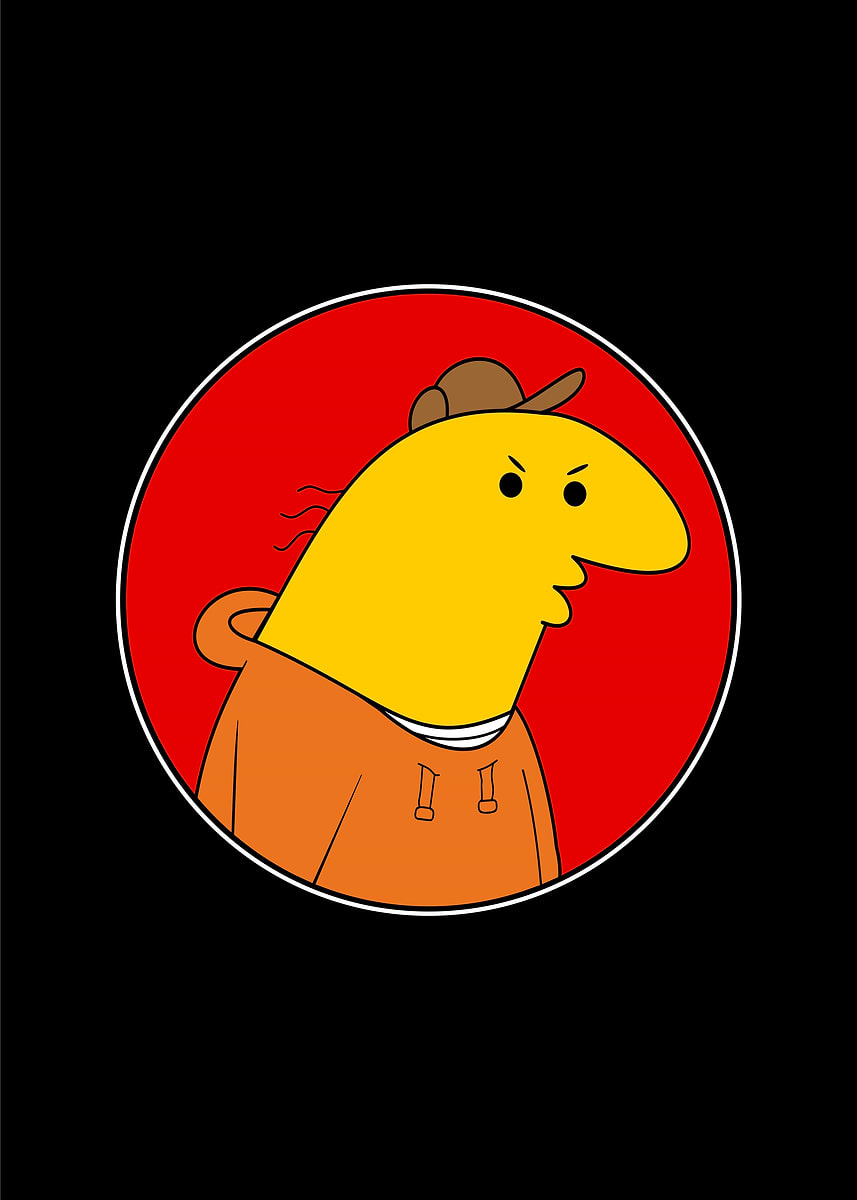 'Smiling Friends Charlie' Poster, picture, metal print, paint by Trona ...