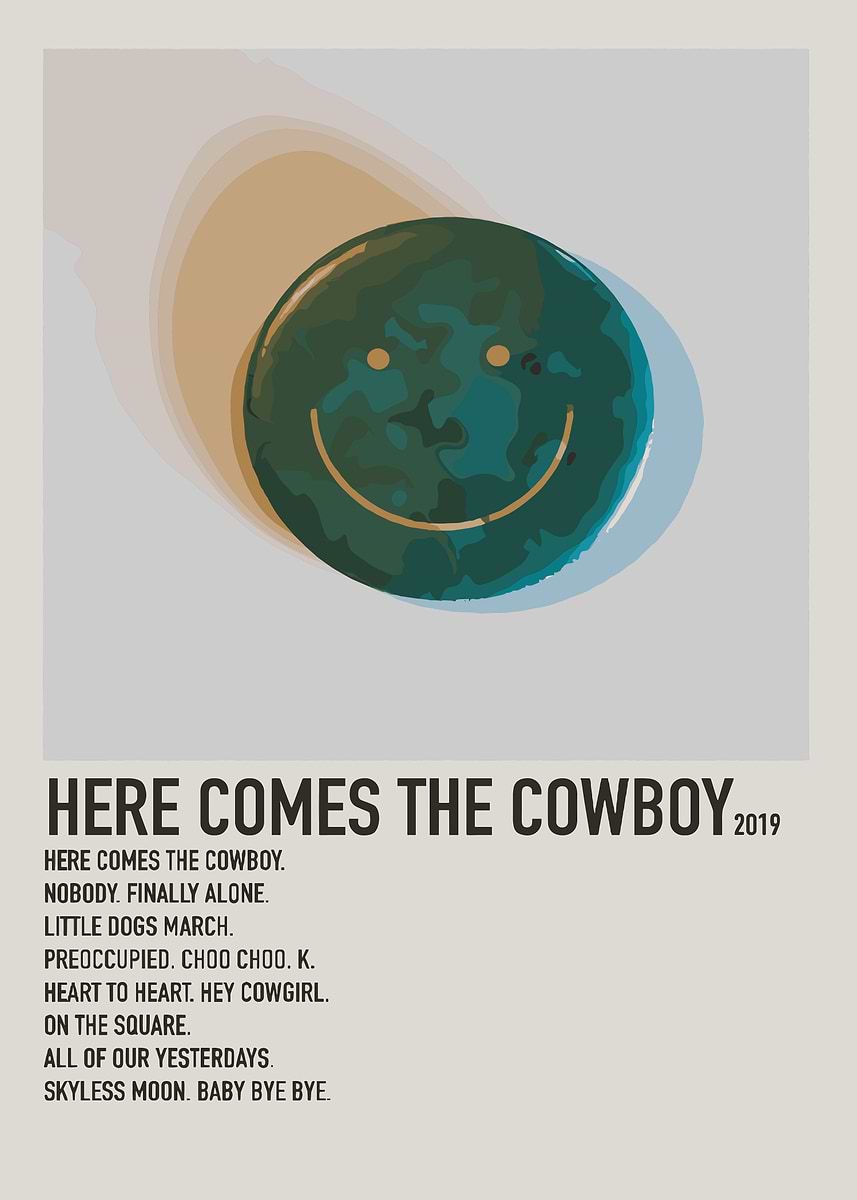 Mac Demarco Here Comes the Cowboy Album ' Poster, picture, metal