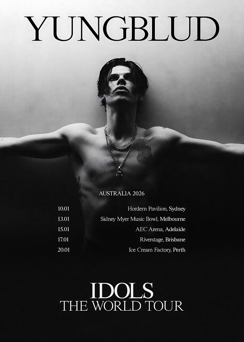 Yungblud Idols World Tour Poster' Poster, picture, metal print