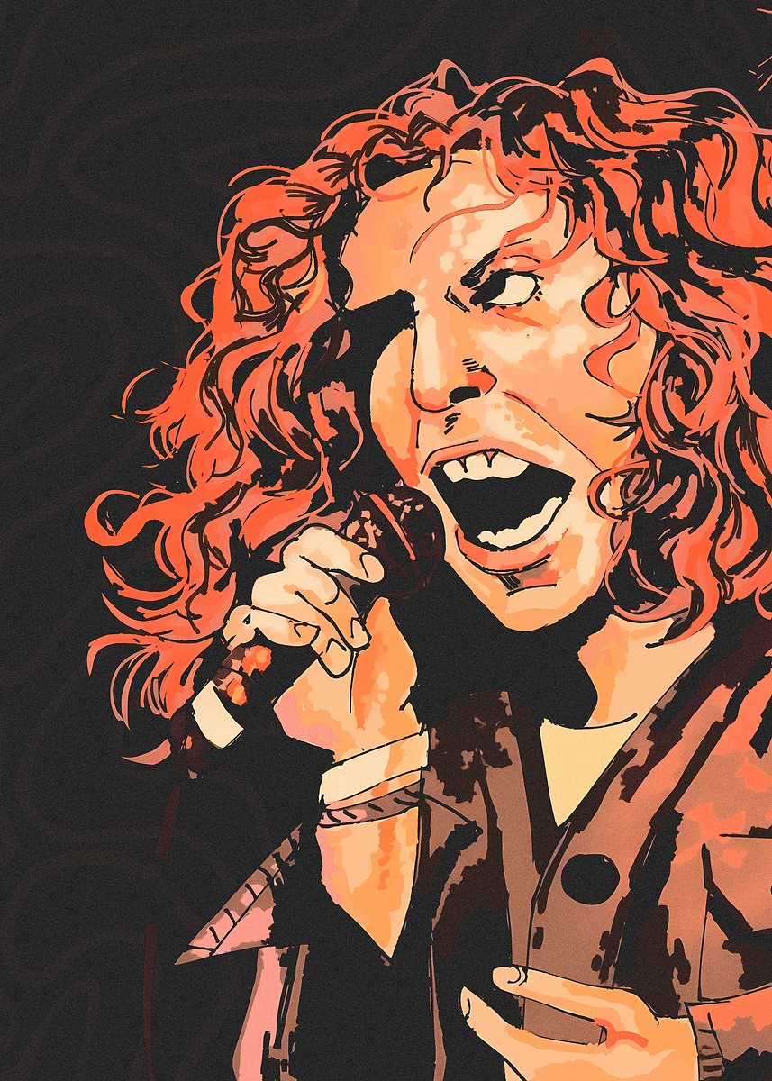 Pearl jam eddie vedder Poster, Picture & Metal Print – Rock Music