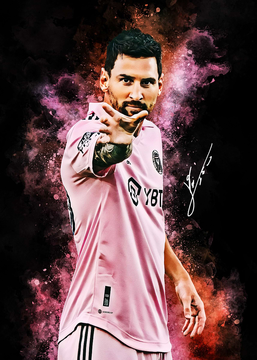'Lionel Messi' Poster, picture, metal print, paint by Andersen Dante ...