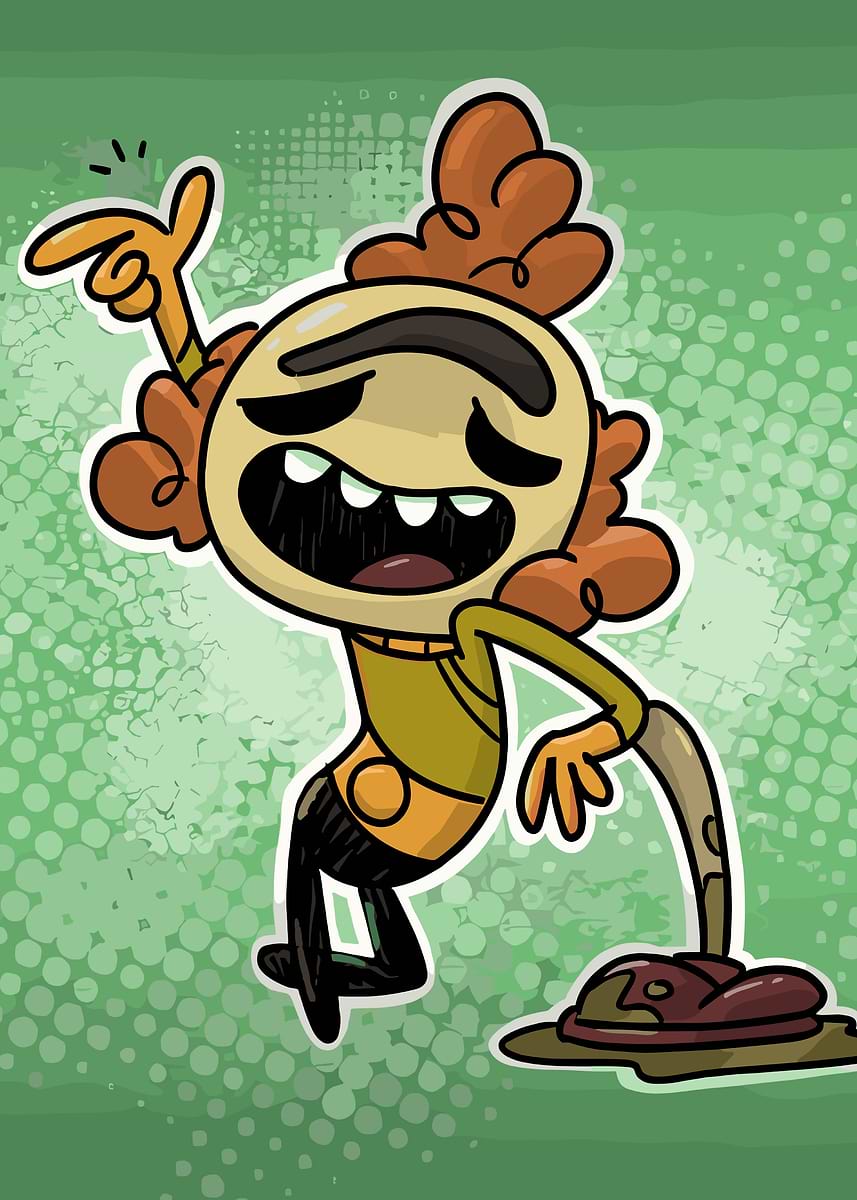 'Stinky from Oxygen Not Included' Poster, picture, metal print, paint ...