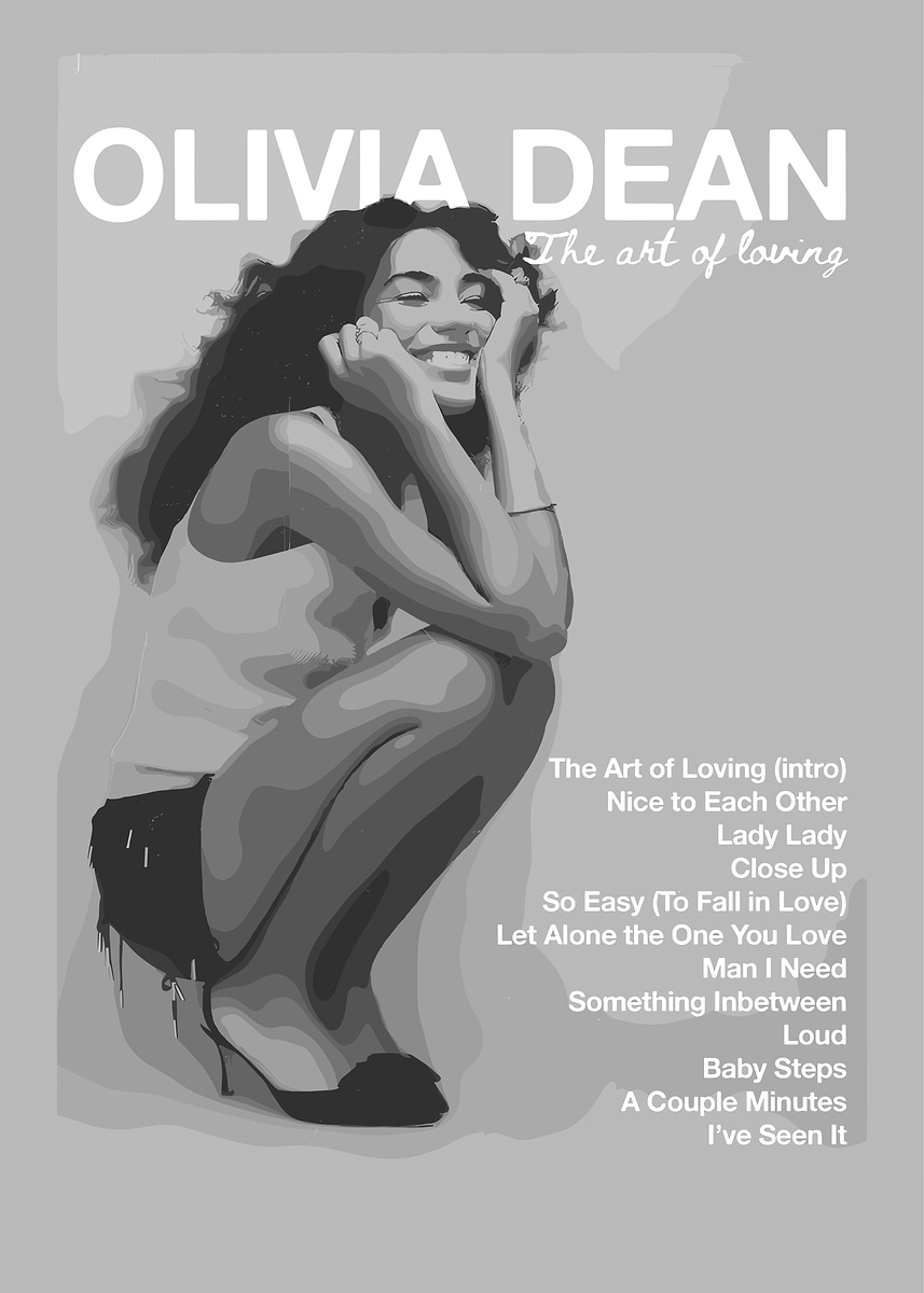 Olivia Dean - The Art of Loving' Poster, picture, metal print