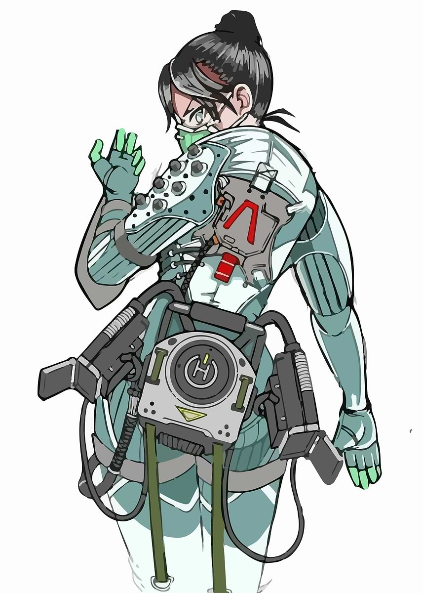 'Apex Legends Wraith Character Art' Poster, picture, metal print, paint ...
