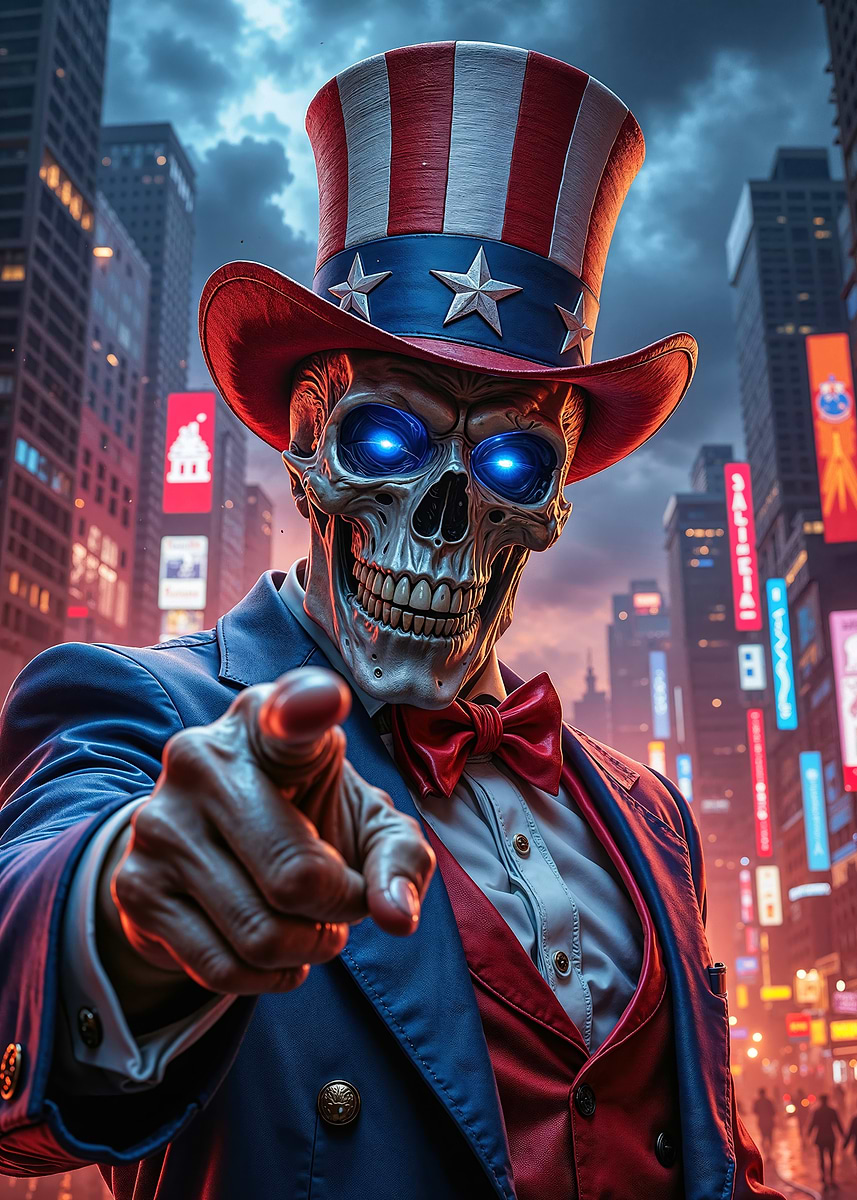 UNCLE SAM - I WANT YOU FOR U.S. ARMY' Poster, picture, metal print