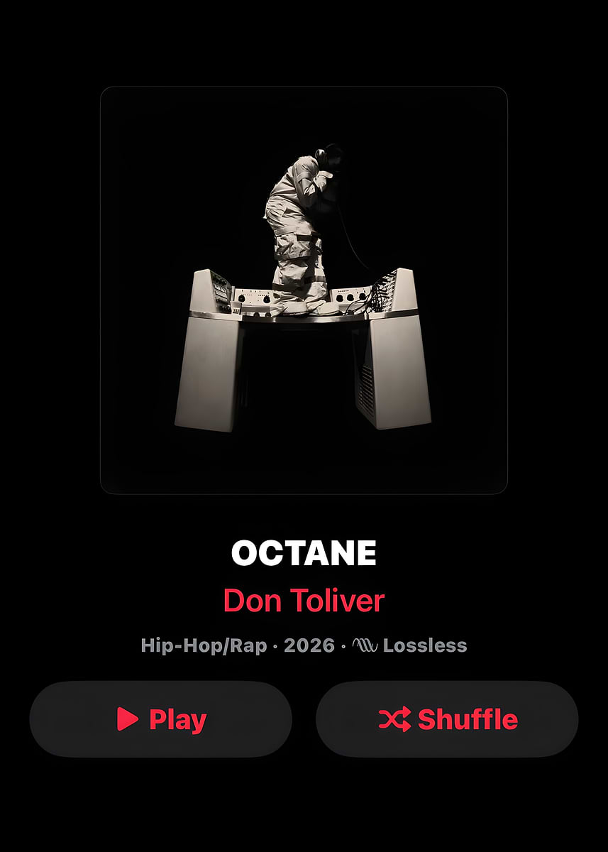 'Octane - Don Toliver Album Cover' Poster, picture, metal print, paint ...