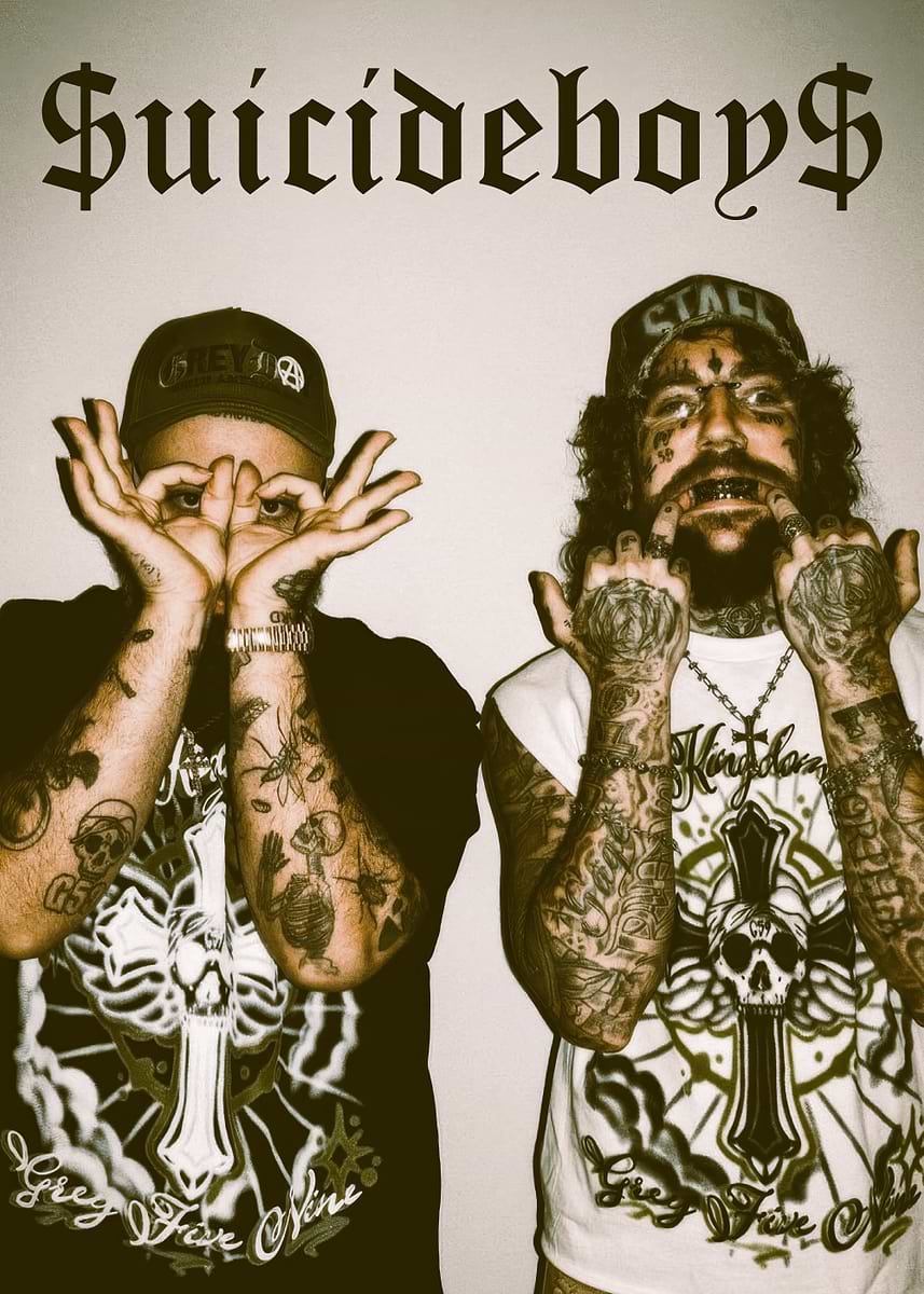 uicideboy$' Poster, picture, metal print, paint by LOCKET | Displate