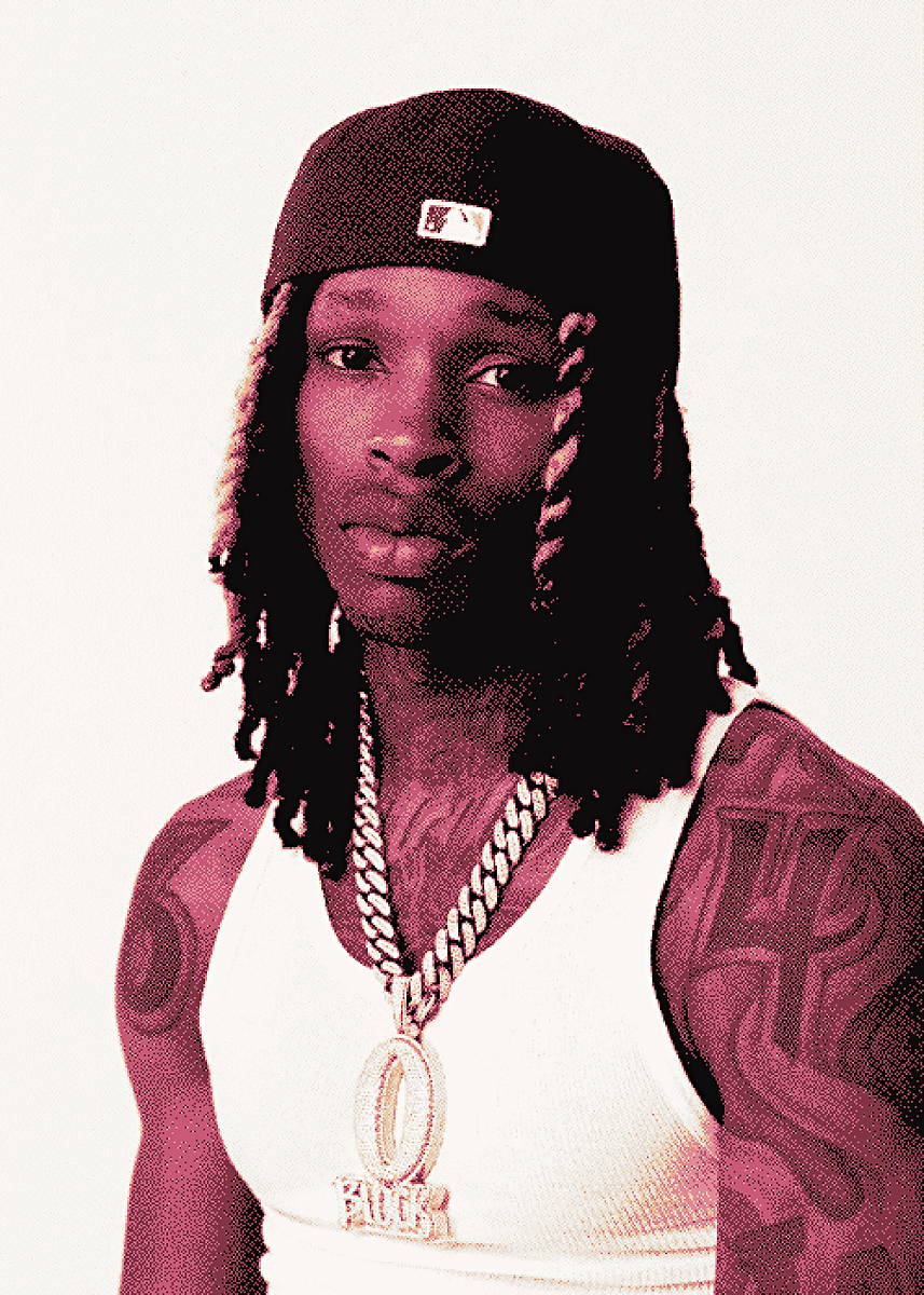 Ki The Rapper 'King Von Portrait' Poster, picture, metal print, paint by Xjiumi ...