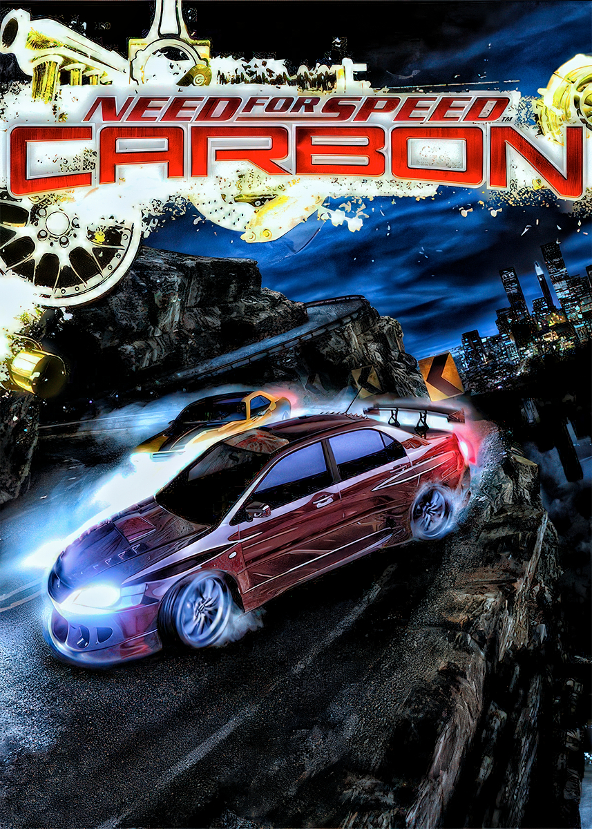 Need for Speed Carbon Game Cover' Poster, picture, metal print